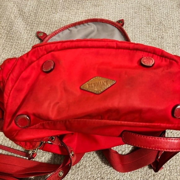 MZ Wallace Marlena Nylon Backpack - Red - Picture 4 of 5